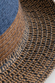 Sombrero tejido bloques de color