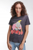 Camiseta manga corta estampada de Dumbo.