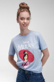 Camiseta, estampado de la princesa Mulan