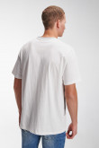 Camiseta para hombre, manga corta con estampado en frente