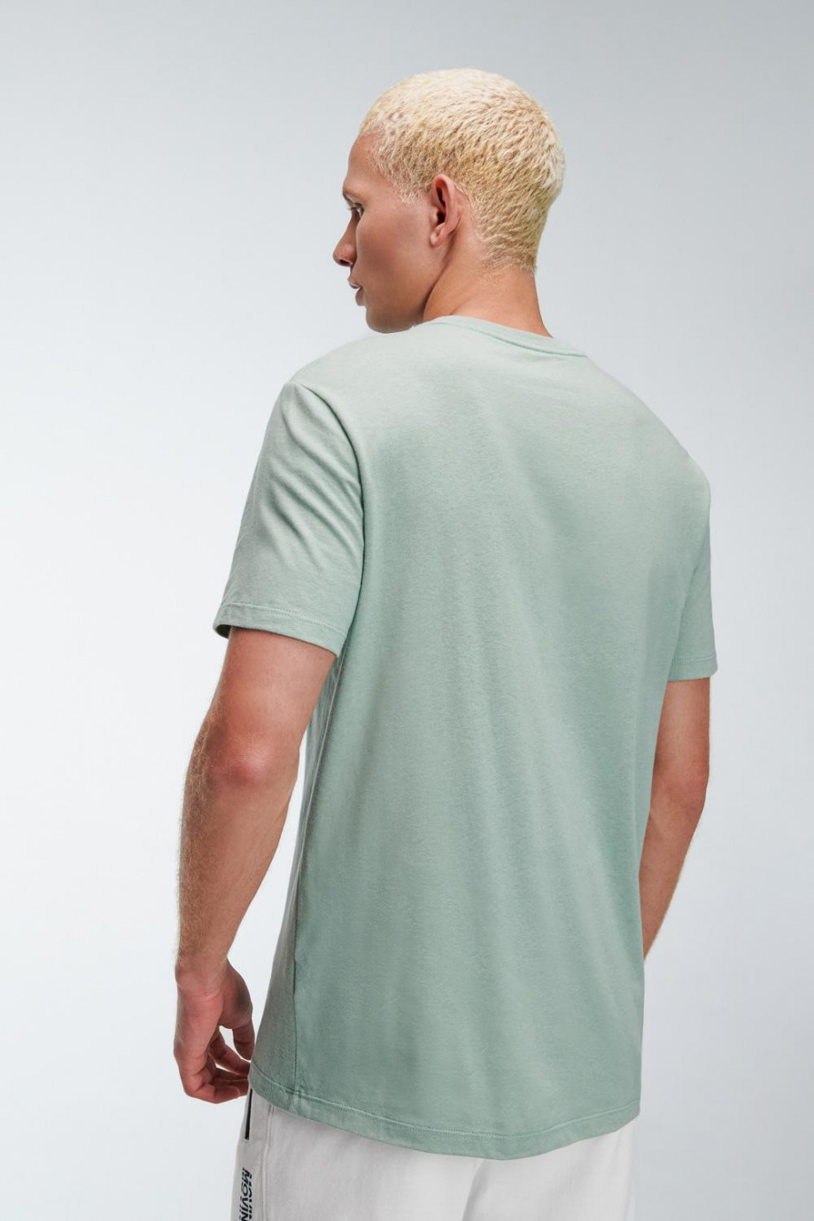 Camiseta manga corta con estampado.