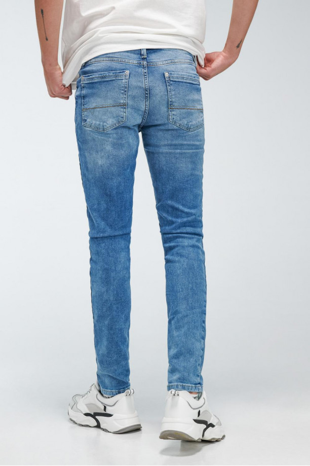 Jeans 3301 Slim, Azul claro