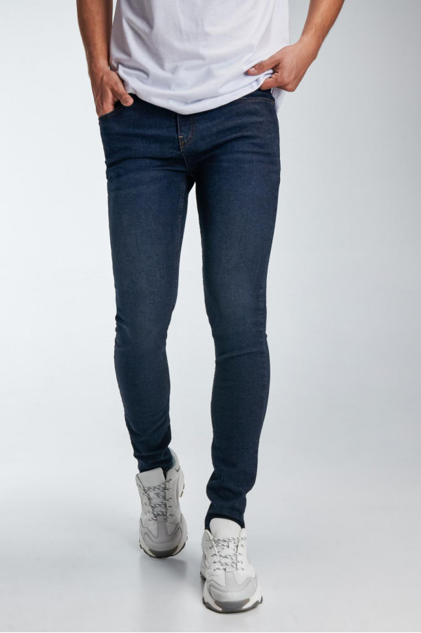 Jeans super skinny online hombre