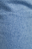 Jean paperbag azul claro con tiro súper alto y elástico en la cintura