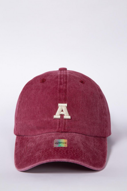 Cap tipo beisbolera para hombre en 2 colores con aplique.