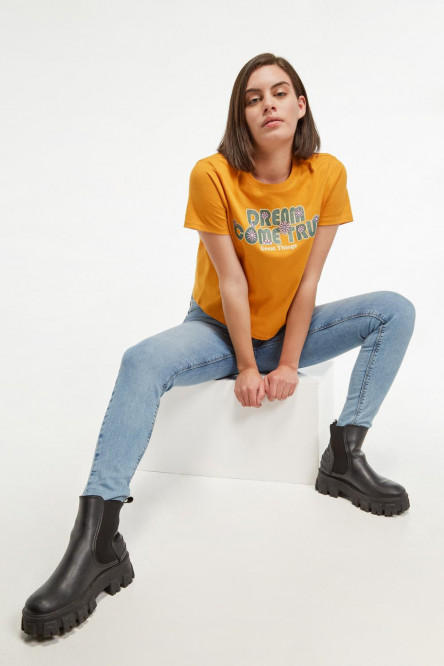 Jean jegging super alto