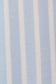 Blusa manga corta unicolor con rayas verticales
