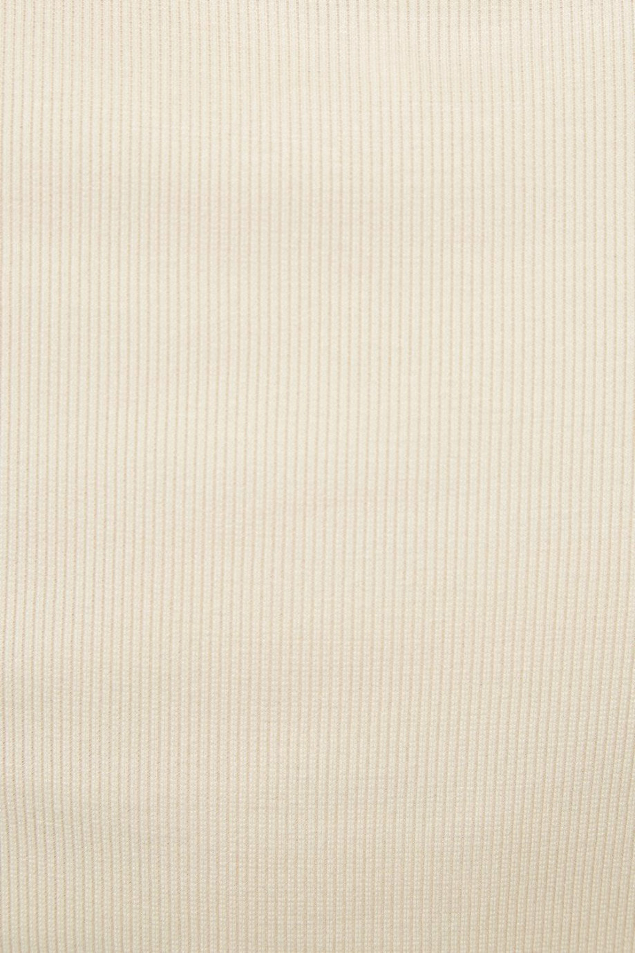 Camiseta unicolor manga sisa crop top cuello redondo