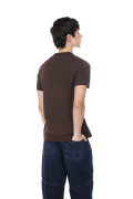 Camiseta infaltables en algodón unicolor manga corta 
