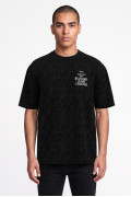 Camiseta negra de Nightmare Before Christmas manga corta
