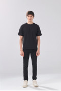 Jean negro infaltables skinny 5 bolsillos con tiro bajo
