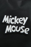 Maleta negra con asas ajustables y diseños de Mickey