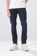Jean azul intenso skinny infaltables con ajuste ceñido
