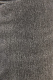 Jean gris oscuro tipo skinny con tiro alto y costuras en contraste