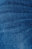 Jean azul oscuro tipo jegging tiro alto con botas cortas