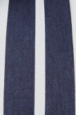 Camisa manga larga unicolor a rayas con doble bolsillo en frente