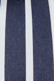 Camisa manga larga unicolor a rayas con doble bolsillo en frente