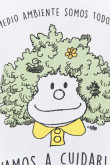 Camiseta cuello redondo blanca con estampados de Mafalda