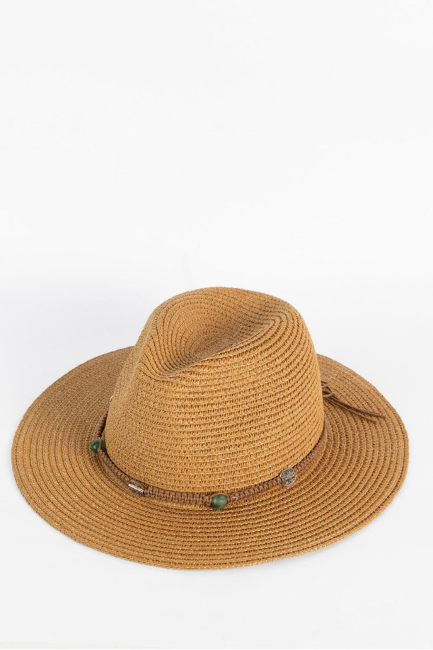 Sombrero de paja natural Jean poli