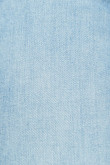Jean azul claro skinny fit tiro bajo con detalles desteñidos