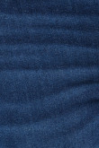 Jean jegging azul oscuro con costuras en contraste y tiro alto