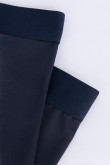 Bóxer brief azul intenso con detalles de costuras planas