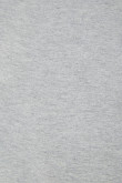 Bóxer gris claro pierna larga con elástico azul en contraste