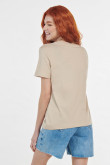Camiseta manga corta kaky clara con estampado de La Sirenita