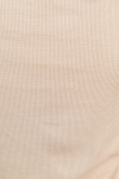 Camiseta unicolor con cuello redondo y manga corta