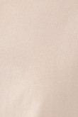 Camiseta cuello redondo unicolor con manga corta