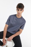 Camiseta oversize unicolor