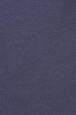 Camiseta crop top unicolor con manga corta y cuello redondo