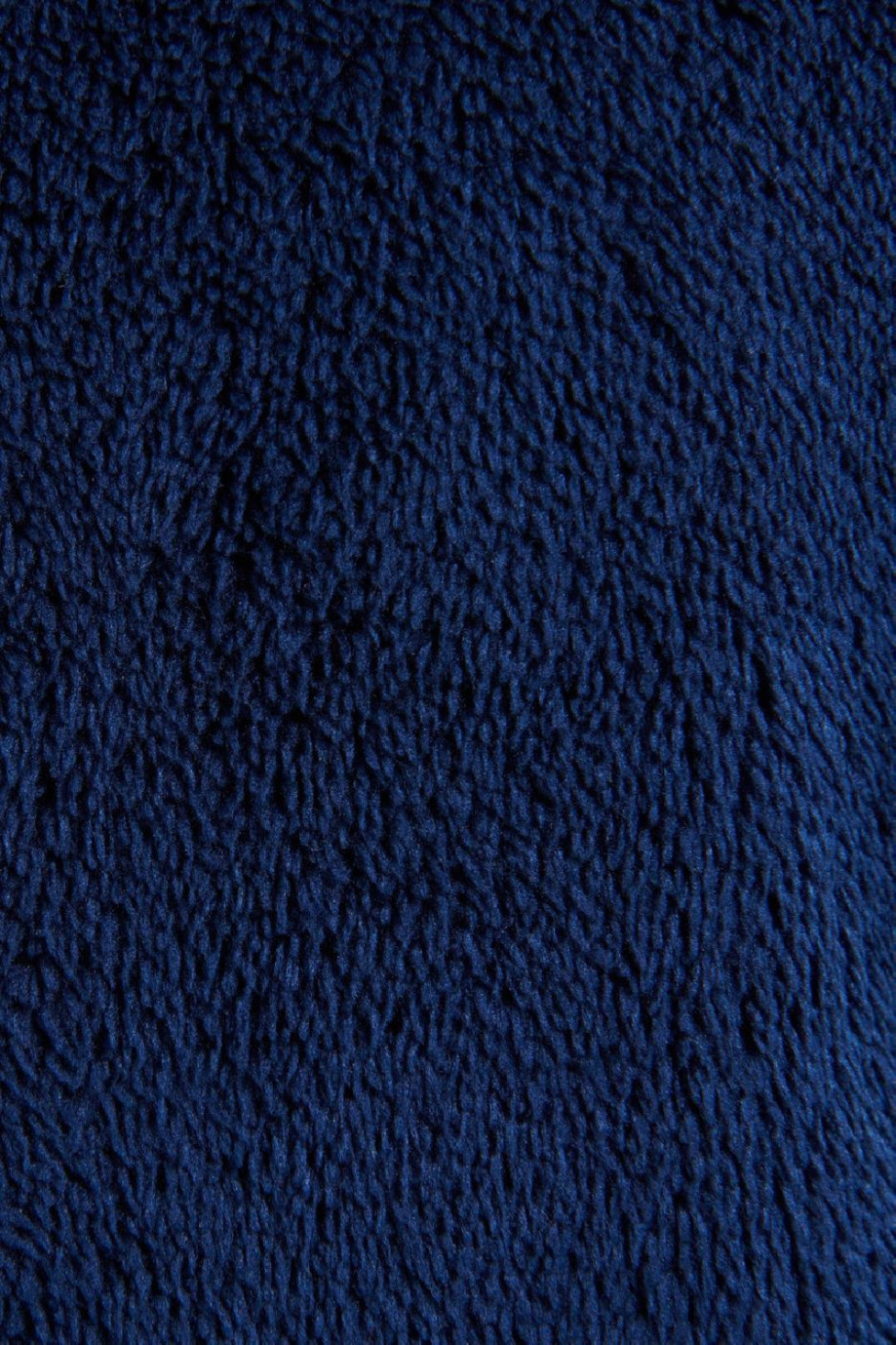 Buzo afelpado azul intenso oversize con capota y bolsillo delantero