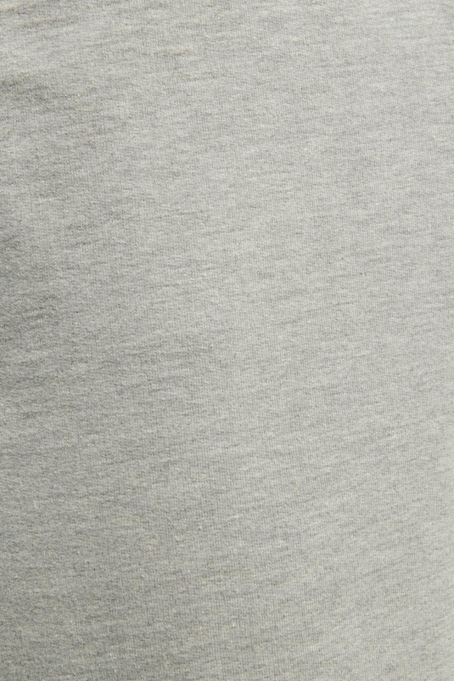Pantalón jogger gris claro con elástico en bota y bolsillos