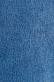 Jean azul oscuro tipo paper bag con tiro alto y bota recta