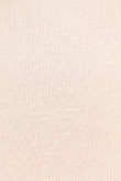 Camiseta unicolor en algodón con texturas y manga corta
