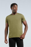 Camiseta oversize con estampado continuo mini print en frente, espalda y mangas.