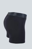 Bóxer azul intenso brief-medio con cintura elástica contramarcada