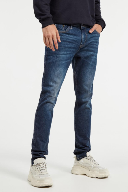 Jean Super skinny fit tiro bajo