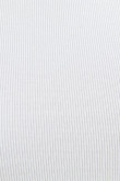 Camiseta manga sisa unicolor con cuello redondo y texturas