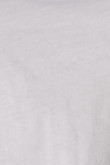 Camiseta unicolor oversize manga corta y texto minimalista