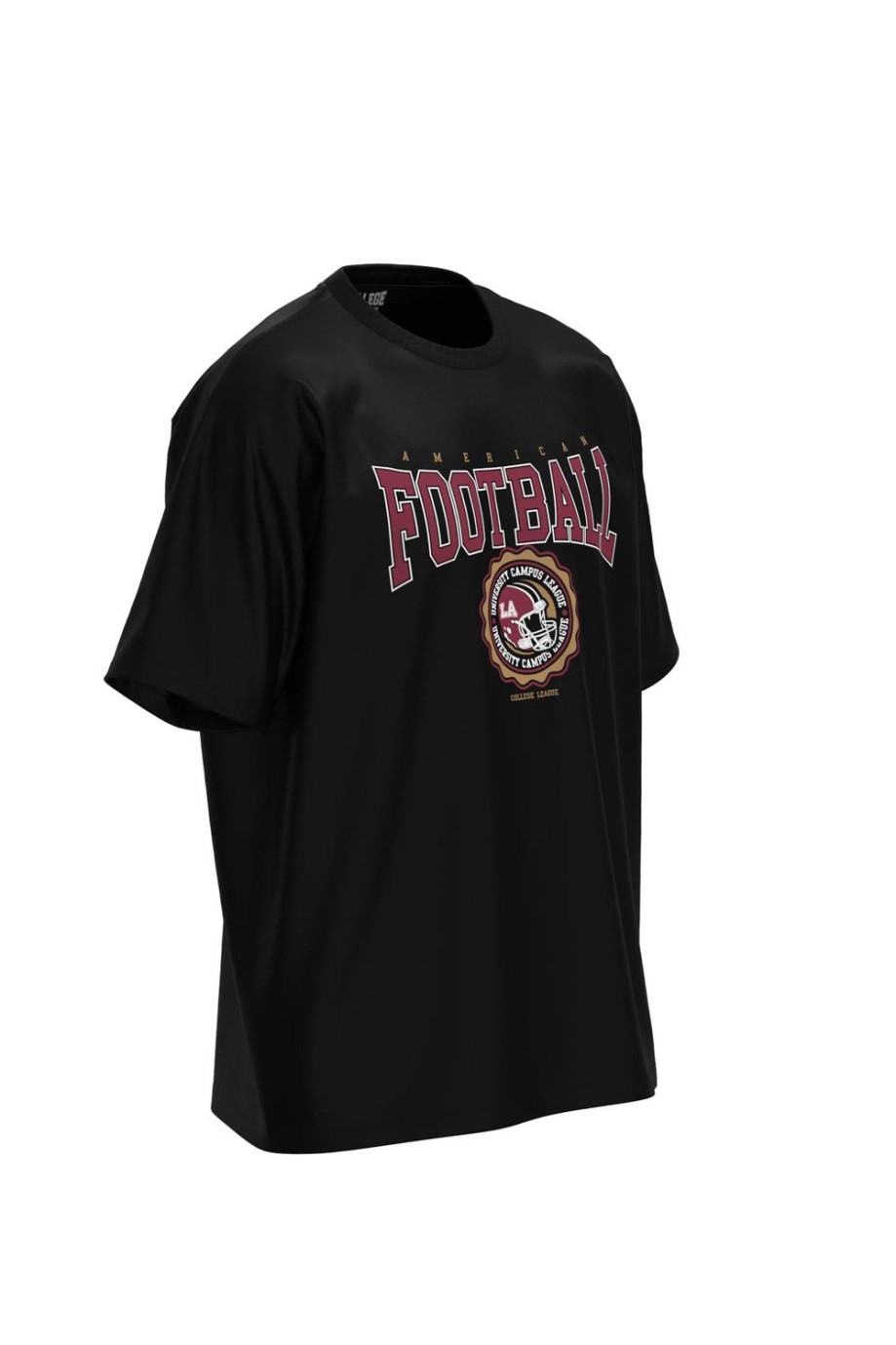 Camiseta oversize manga corta de Football