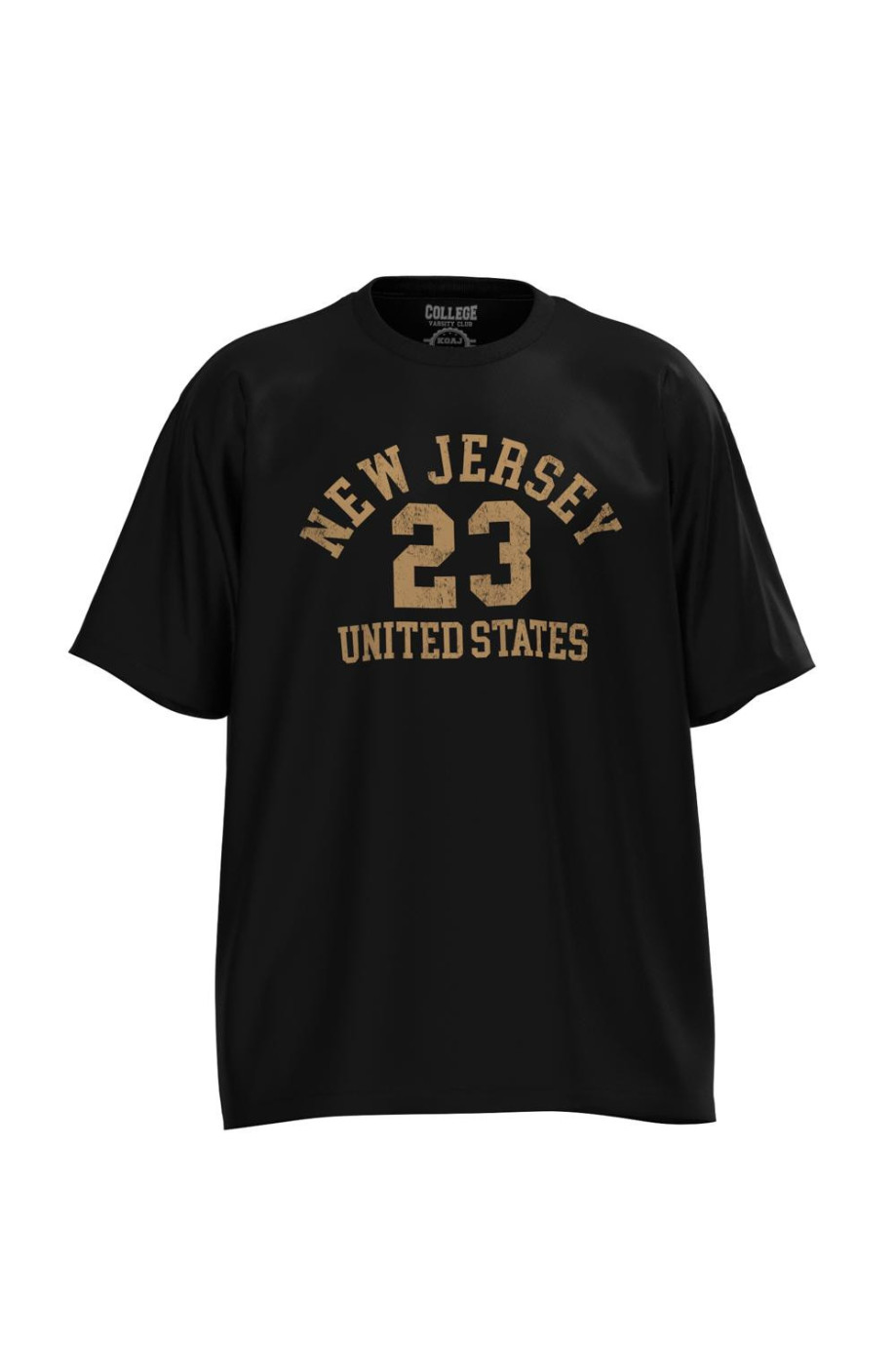 Camiseta oversize manga corta de New Jersey