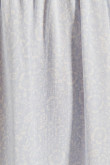Vestido corto azul claro con escotes en V y manga corta
