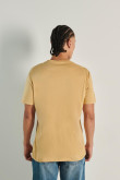 Camiseta kaki con diseño de Timón y cuello redondo
