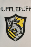 Camiseta crema con diseño de Harry Potter y cuello redondo