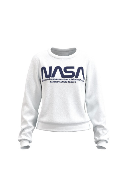 Sueter cuello redondo con estampado de la NASA
