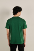 Camiseta verde oscura manga corta con arte de Dragon Ball Z