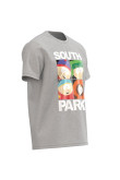 Camiseta unicolor con cuello redondo y diseño de South Park