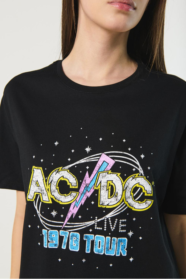 Blusas ac dc para mujer sale